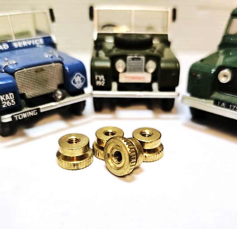 Land Rover Series Spark Plug HT Lead Brass Screw Cap 214278 x4