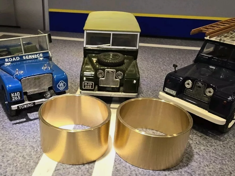 Land Rover Series 1948-1960 Front Stub Axle Halfshaft Brass Bushes x2 217354