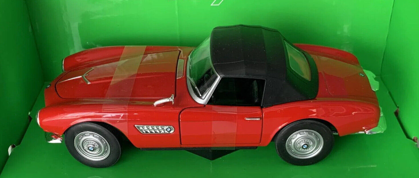 BMW 1956 507 Roadster Cabrio TOIT UP 24097 Welly 1:24
