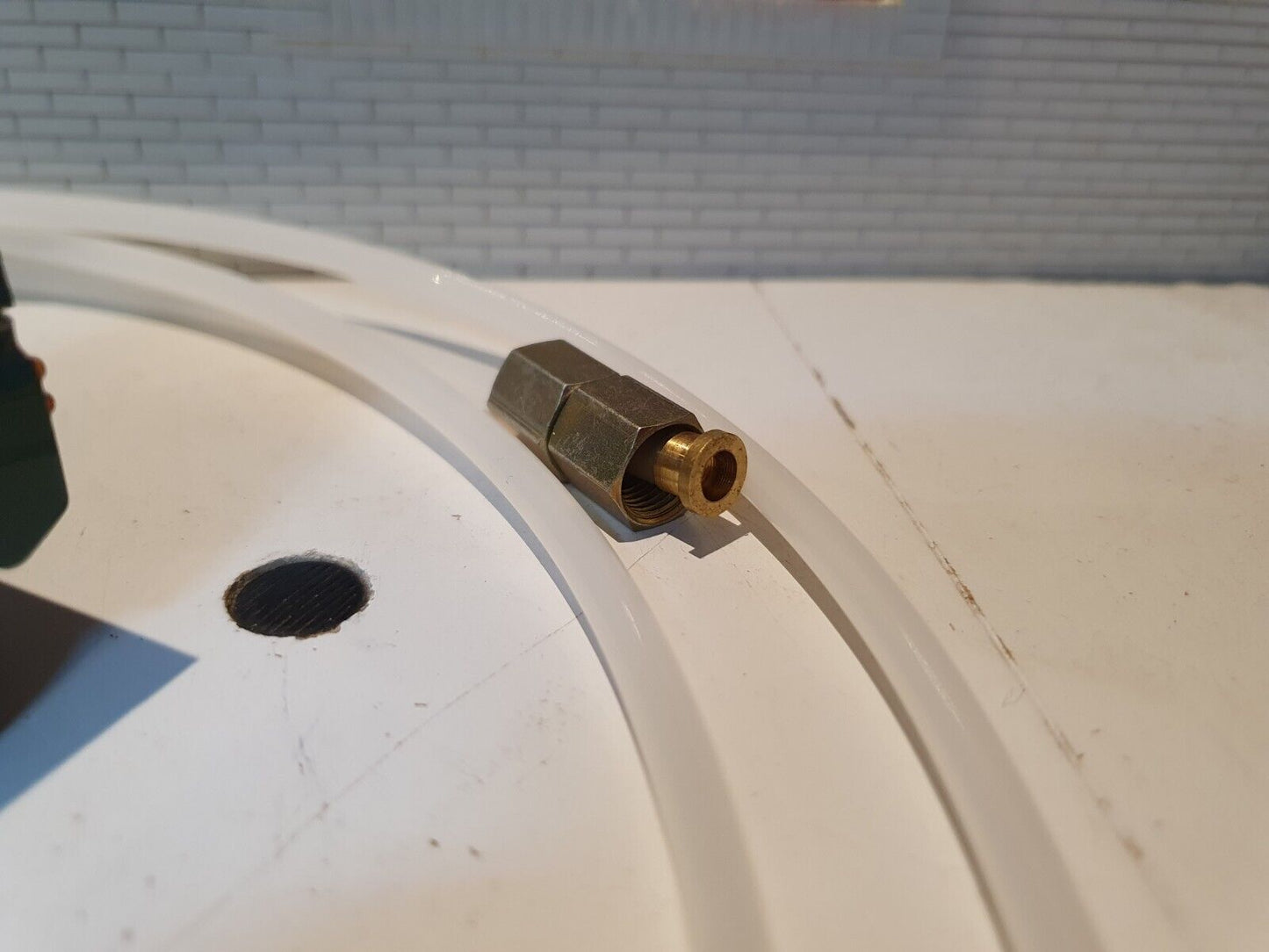 Land Rover Series 1, 2, 2a & 3 Oil Pressure Gauge T Piece Capillary Hose Adapter Set