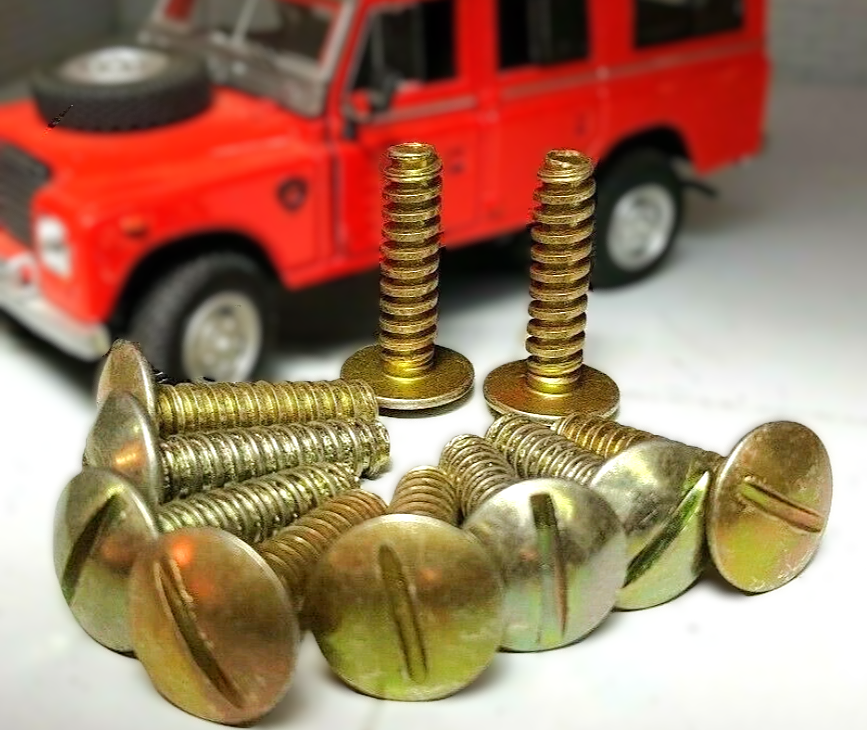 Land Rover Series 2, 2a, 3 & pre-1986 Defender ACME Spire Screws 1/4" x 3/4". Part number 320045 - Pack of 10