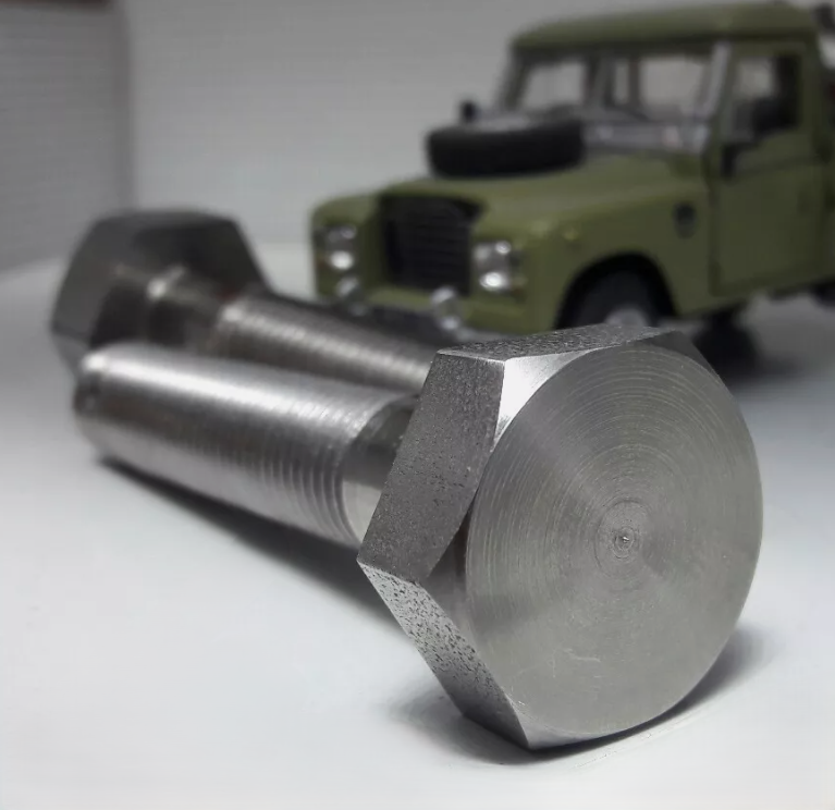 Land Rover Series Bonnet Hood Spare Wheel Bolts & Galvanised Clamps 347262 & 345779