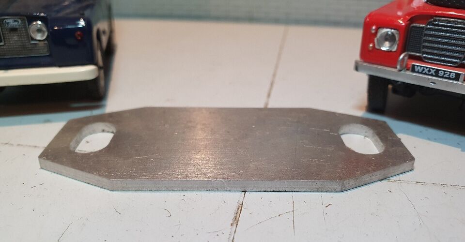 Land Rover Serie 2 2a 3 Unterlegscheibe für Türsäulenschloss-Schließblech 347594