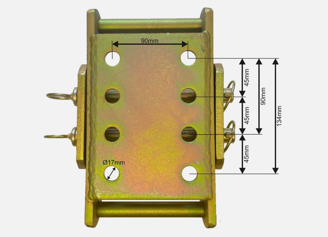 Tow Height Adjuster & Drop Hitch 3.5 Ton