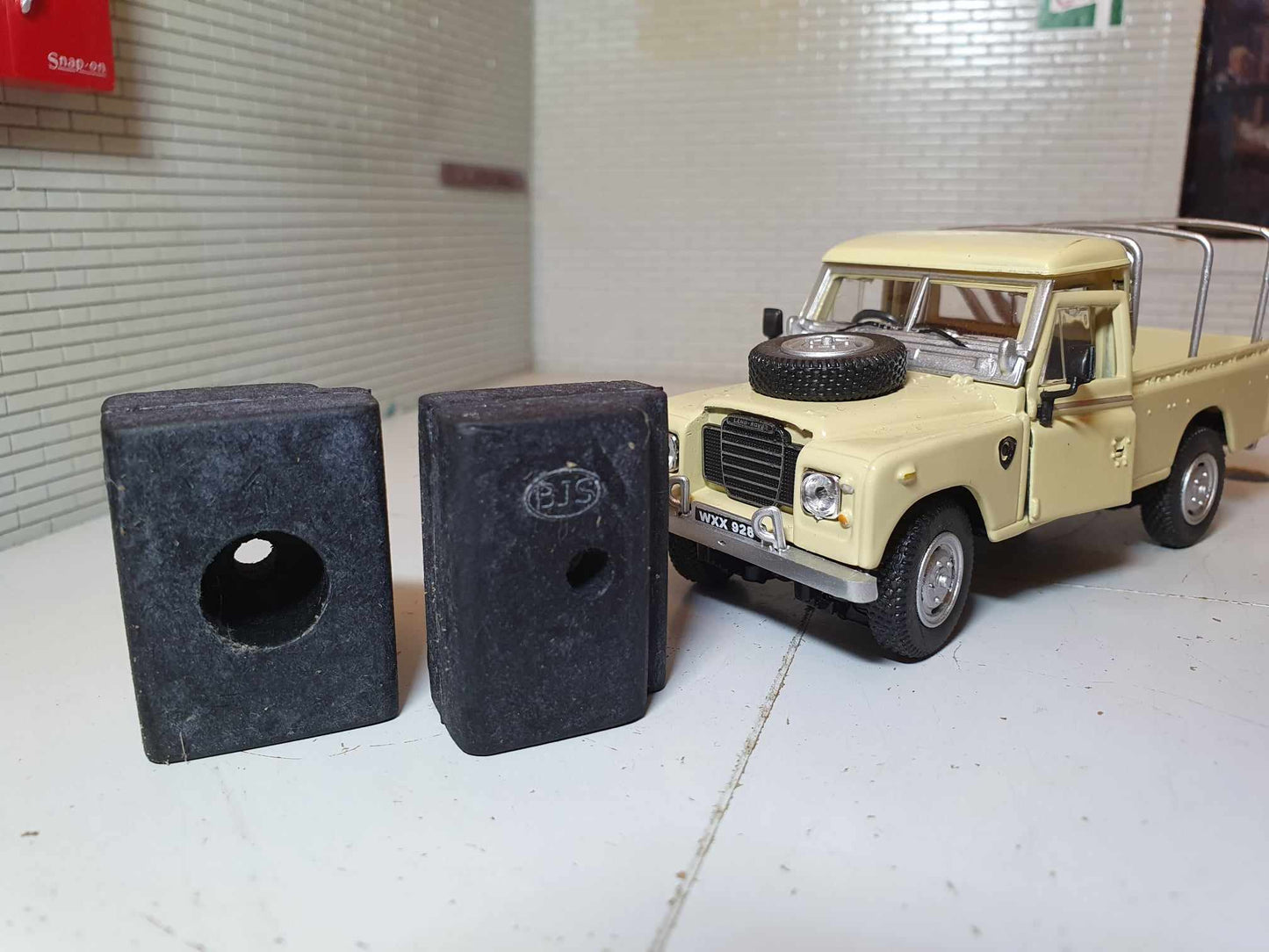 Land Rover Série 2 2a 3 Defender Tampon Hayon 332146