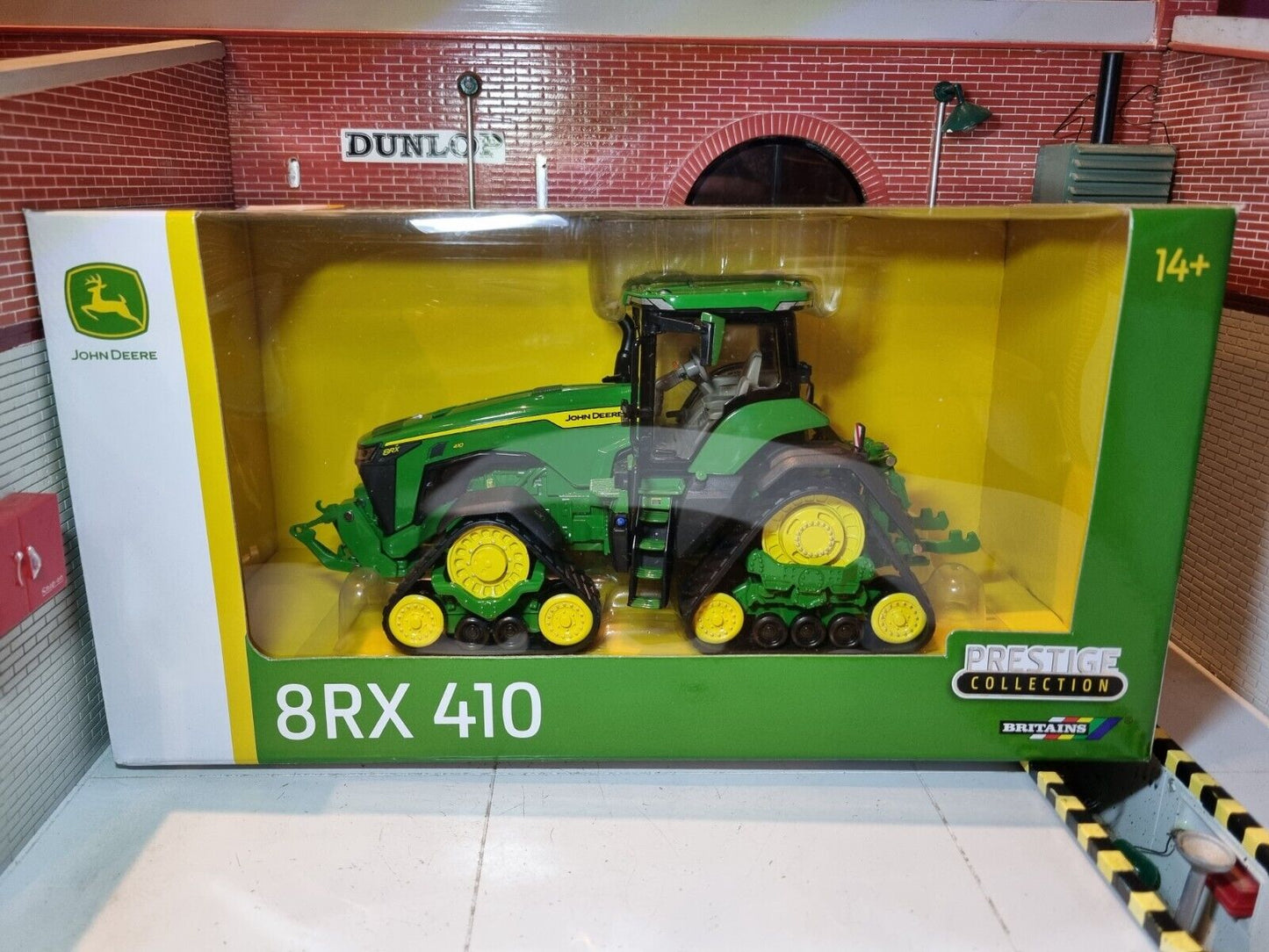 John Deere 8RX 410 Tracteur de cultures en rangs 43249 Britains 1:32