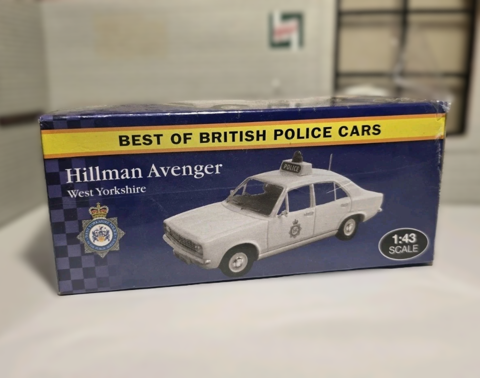 Hillman 1972 Avenger West Yorkshire Police Car 1:43