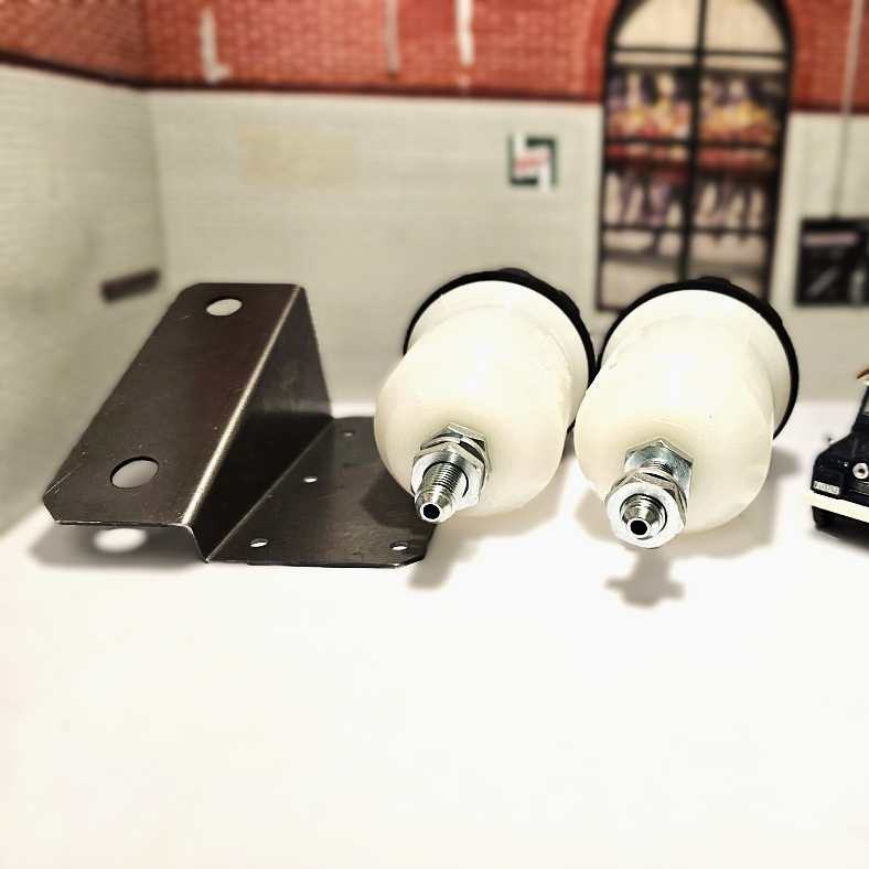 Land Rover Series 2 & 2a Dual Clutch Brake Master Reservoir Conversion Set 504105