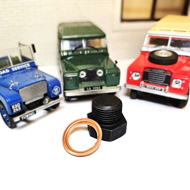 Land Rover Series & Defender Oil Sump Plug & Washer 536577 3088 243959