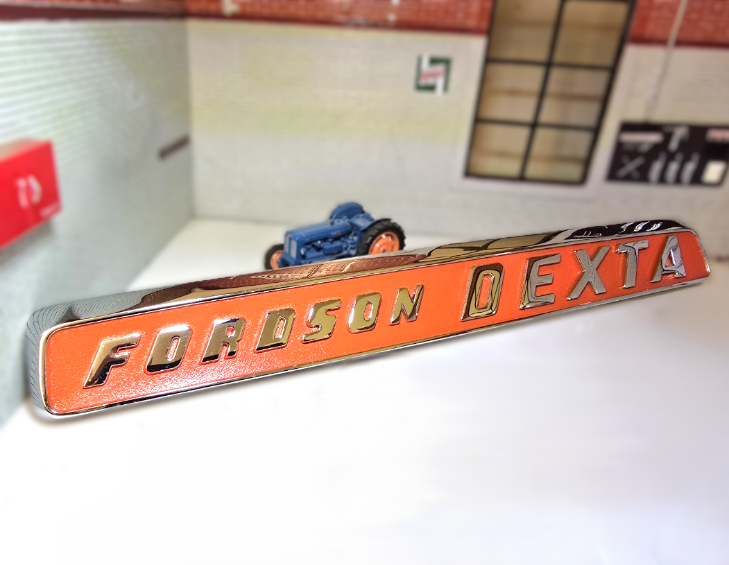Fordson Dexta Tractor Bonnet Badge 1958-1961