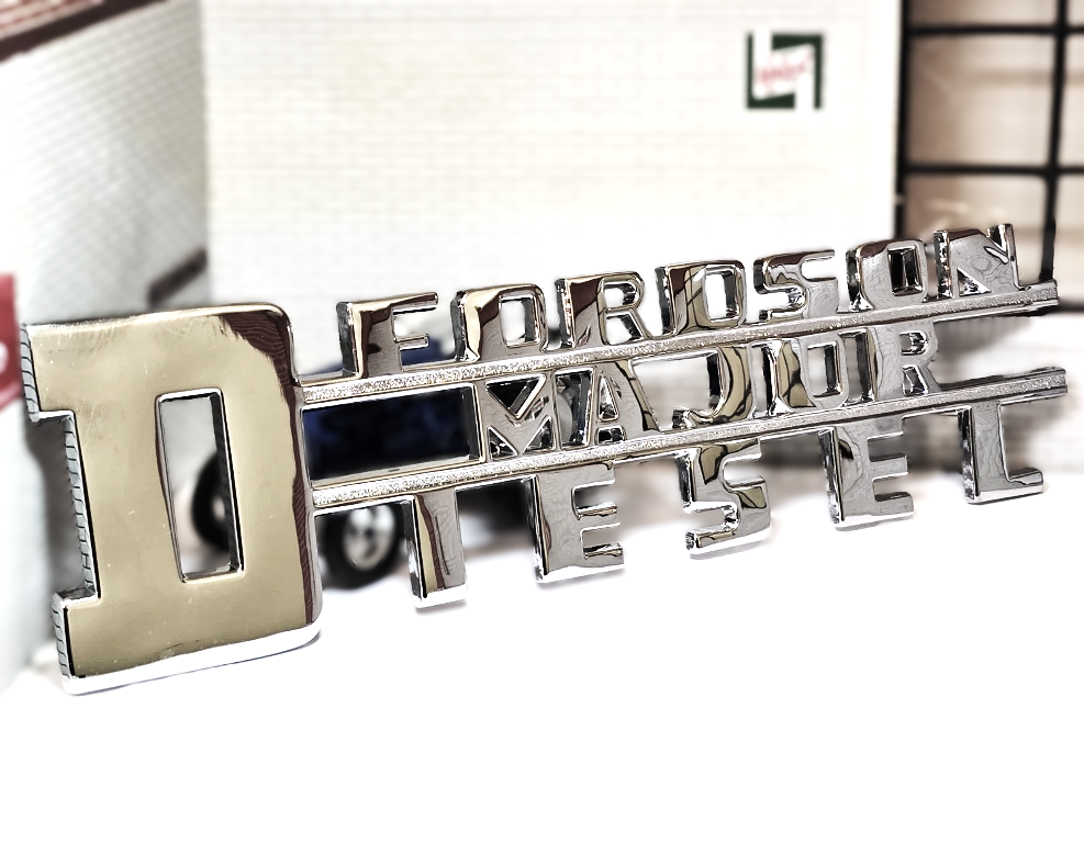 Fordson Major Bonnet Side Badge 1954 Diesel E1A