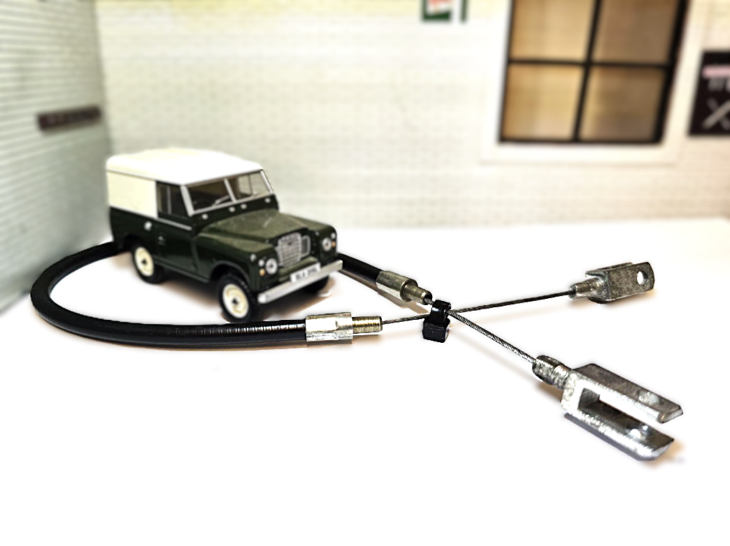 Land Rover Series 2, 2a & 3 2.25 Diesel Accelerator Throttle Cable 598852