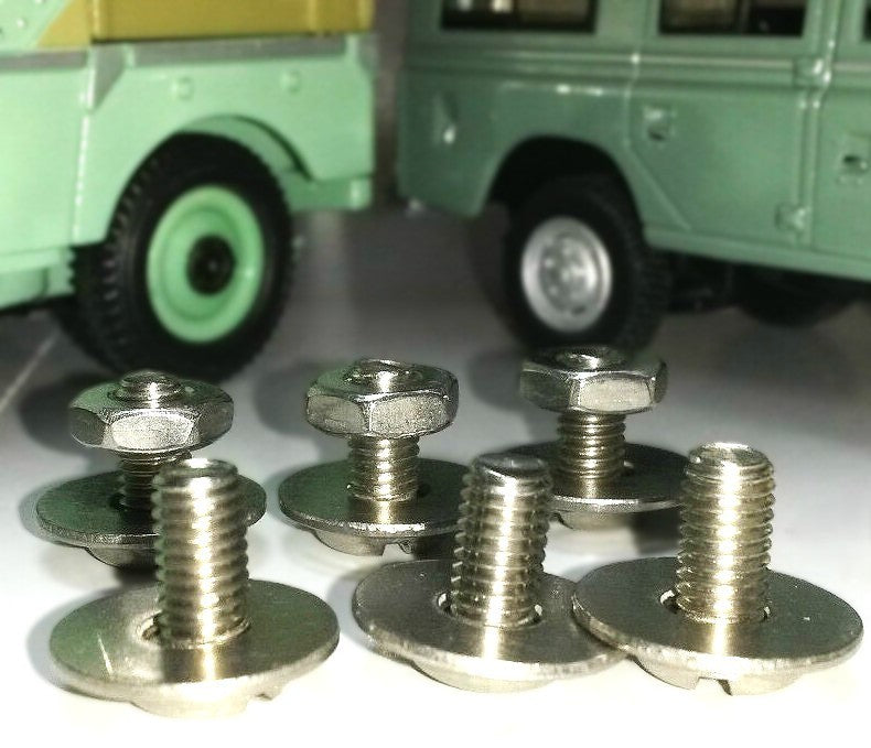 Land Rover Dash Screws Instrument Panel Stainless Fitting Set