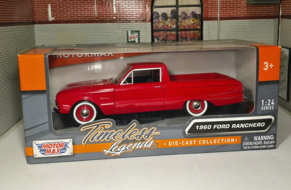 Ford 1960 Ranchero 79321 Motormax 1:24 (Teal/Red)