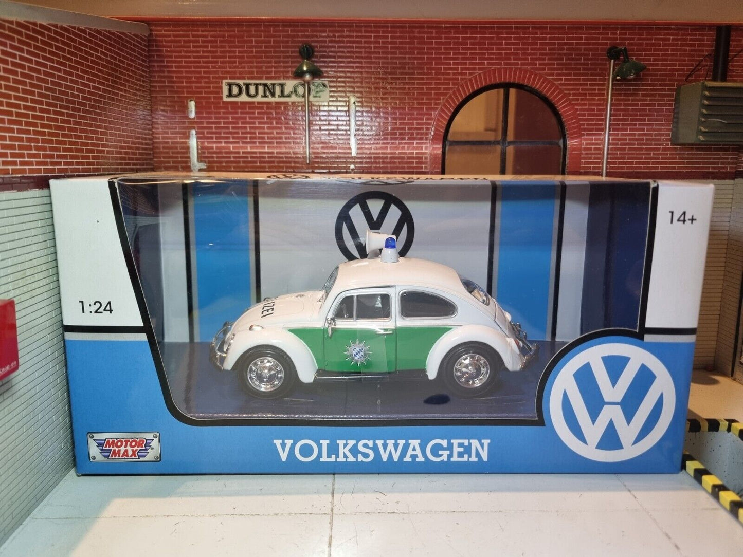 Volkswagen Coccinelle 1966 Voiture de police allemande 79588 Morotmax 1:24