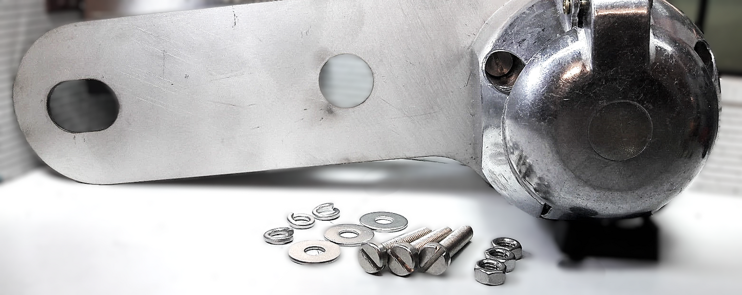 Alloy Classic Type 7 Pin Tow Towing Socket Hitch Camper Land Rover Series 2 2a 3