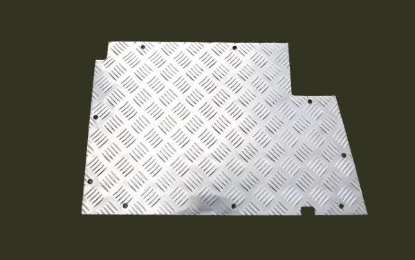 Bits4Landys 4 Cylinder floor plate with a chequer plate finish.