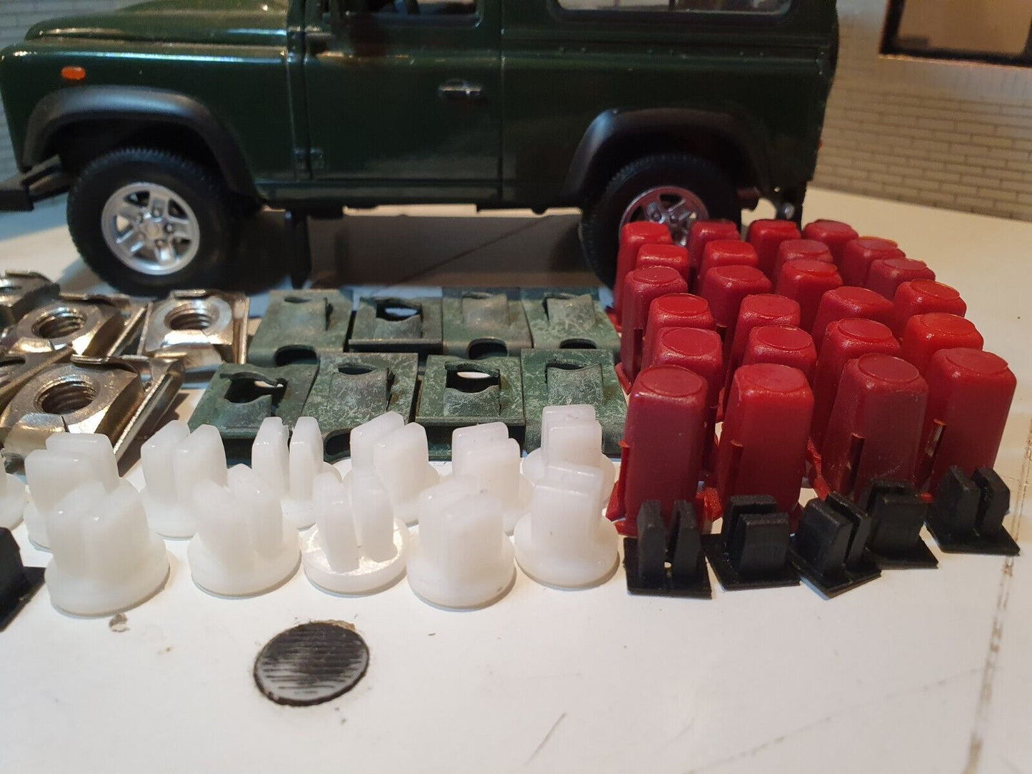 Ensemble de fixations de cloison Land Rover Defender