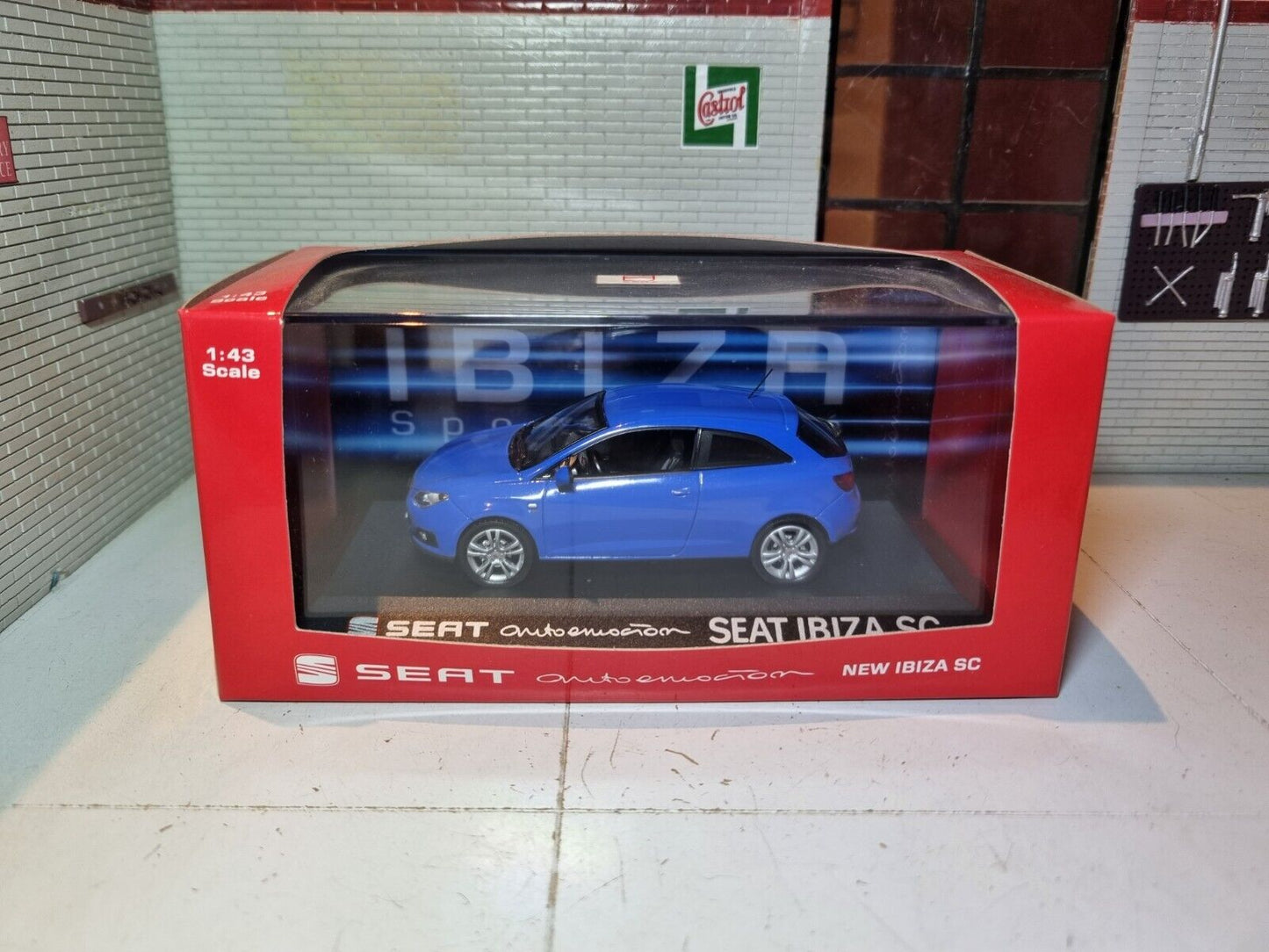 Seat 2008 Ibiza Mk4 6J Ex-Händlermodell 1:43