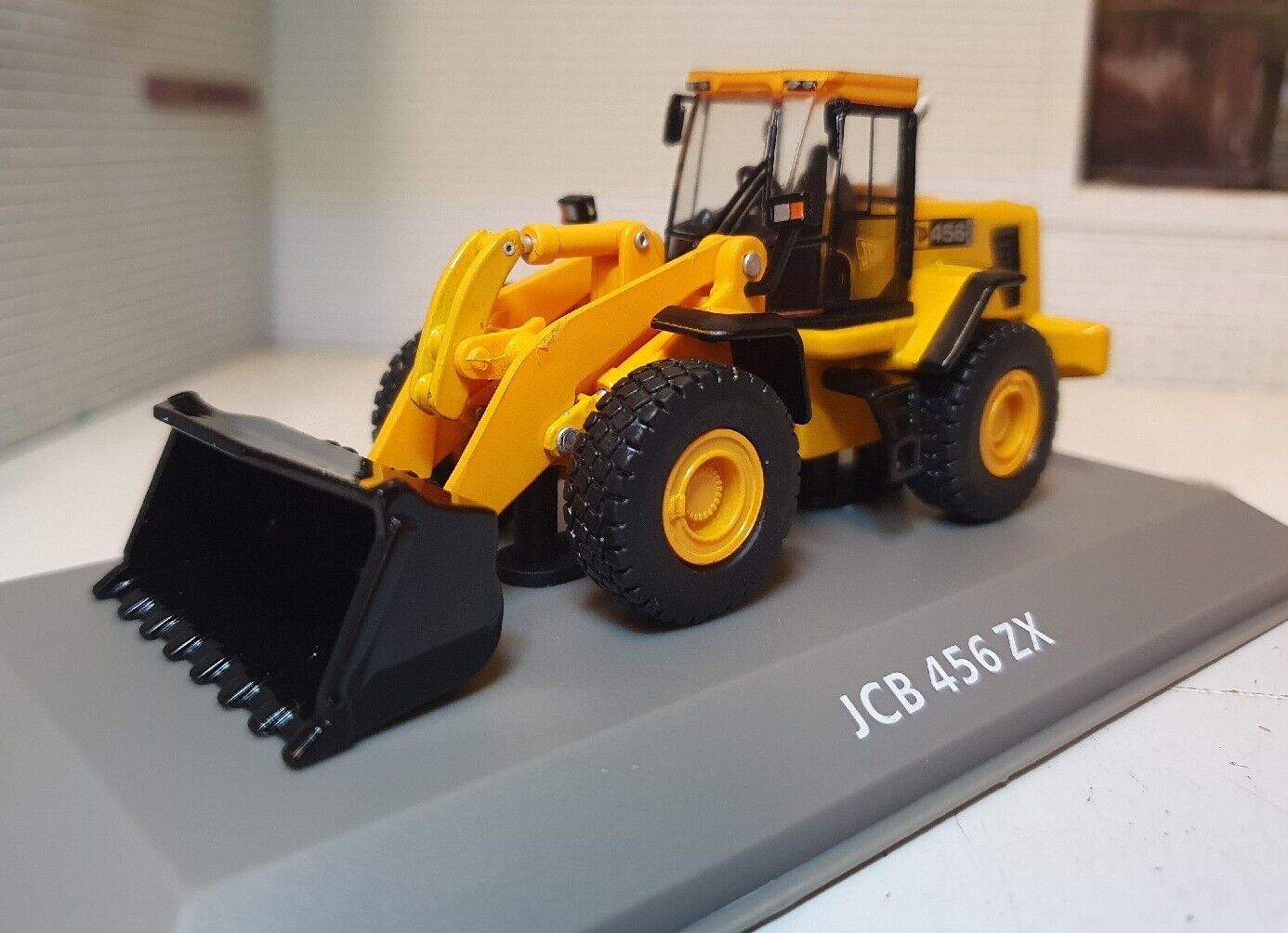 JCB 456 ZX Wheel Loader 763CX001 Hachette 1:72/76