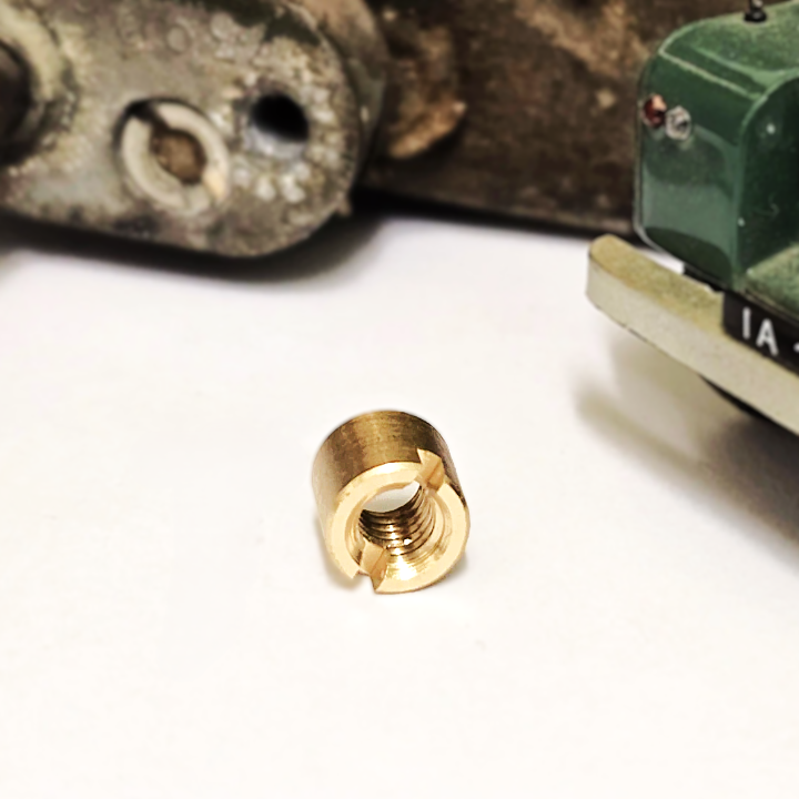 Lucas FW2 Wiper Motor Mount 2Ba Brass Barrel Nut