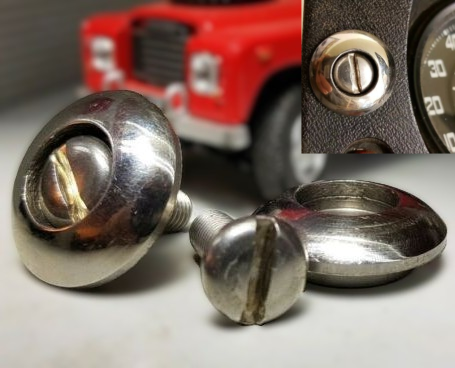 Land Rover Series 3 Dash Binnacle Shroud Stainless Repair Securing Washer Set