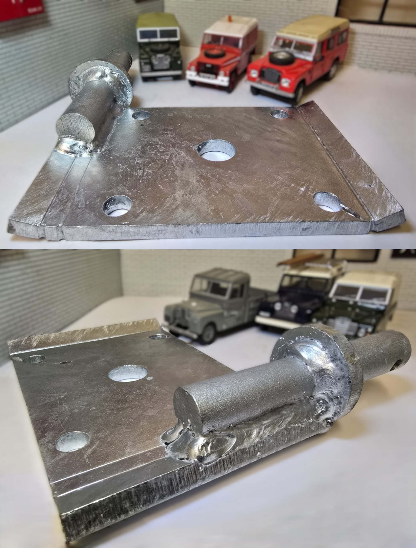 Series 1, 2, 2a & 3 Rear Spring Bottom Plates SWB