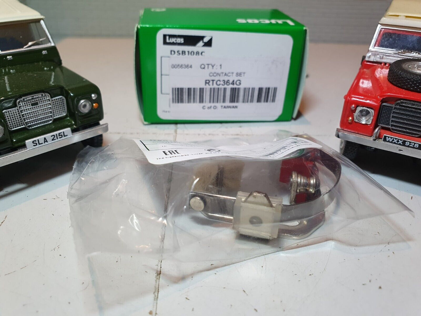 Ignition Points Contact Lucas Set 45D4 RTC364 DSB108