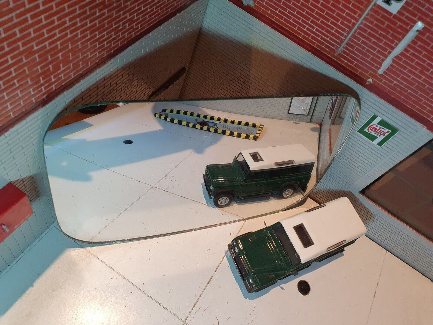 Land Rover Series 3, Defender 90, 110, Wing Mirror Repair Glass ONLY RTC4341