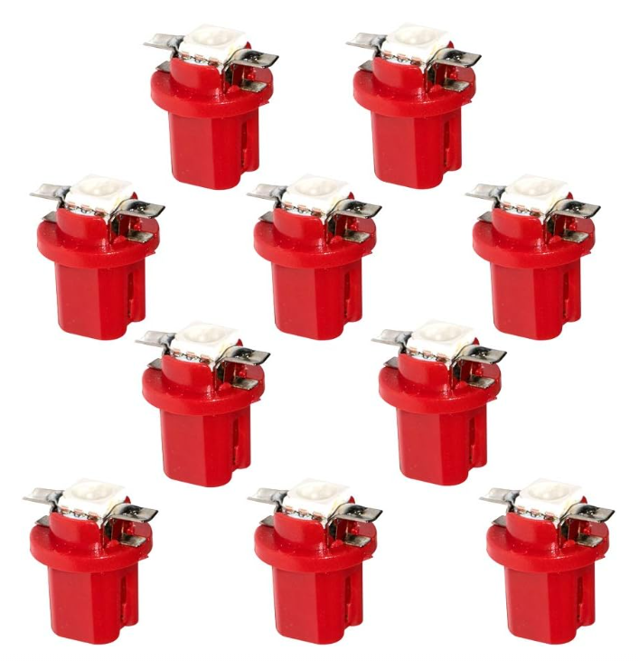 B8.5D Autoanzeige 5050 2 SMD LED Tacho Armaturenbrett LED Birnen - Farbe wählbar