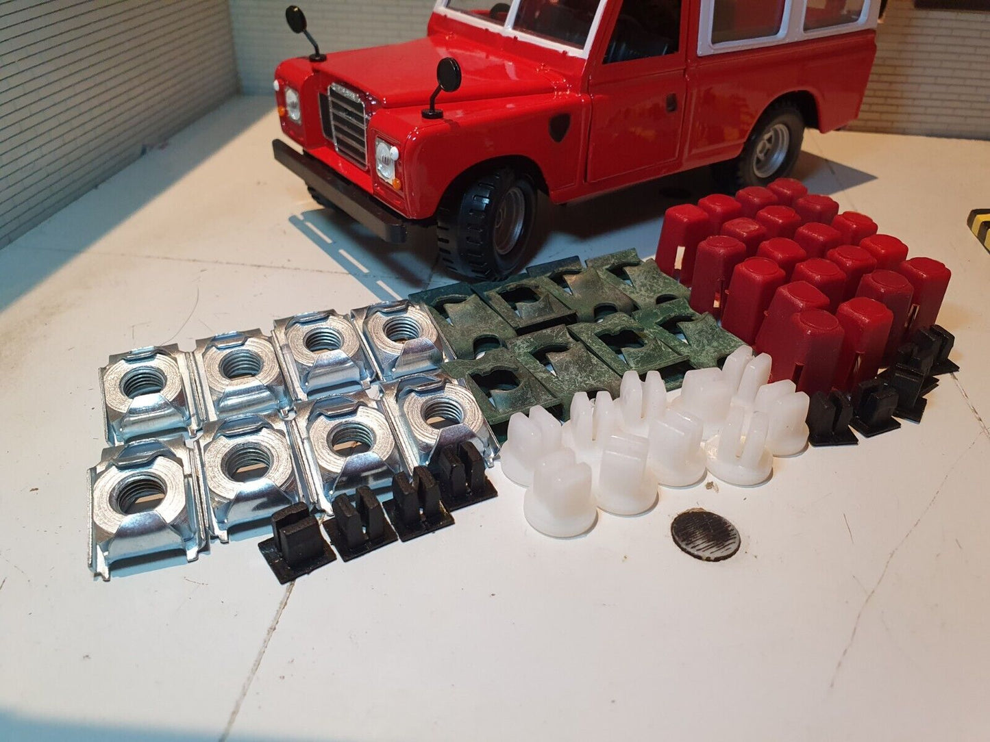 Land Rover Series 3 Bulkhead Fixings Set