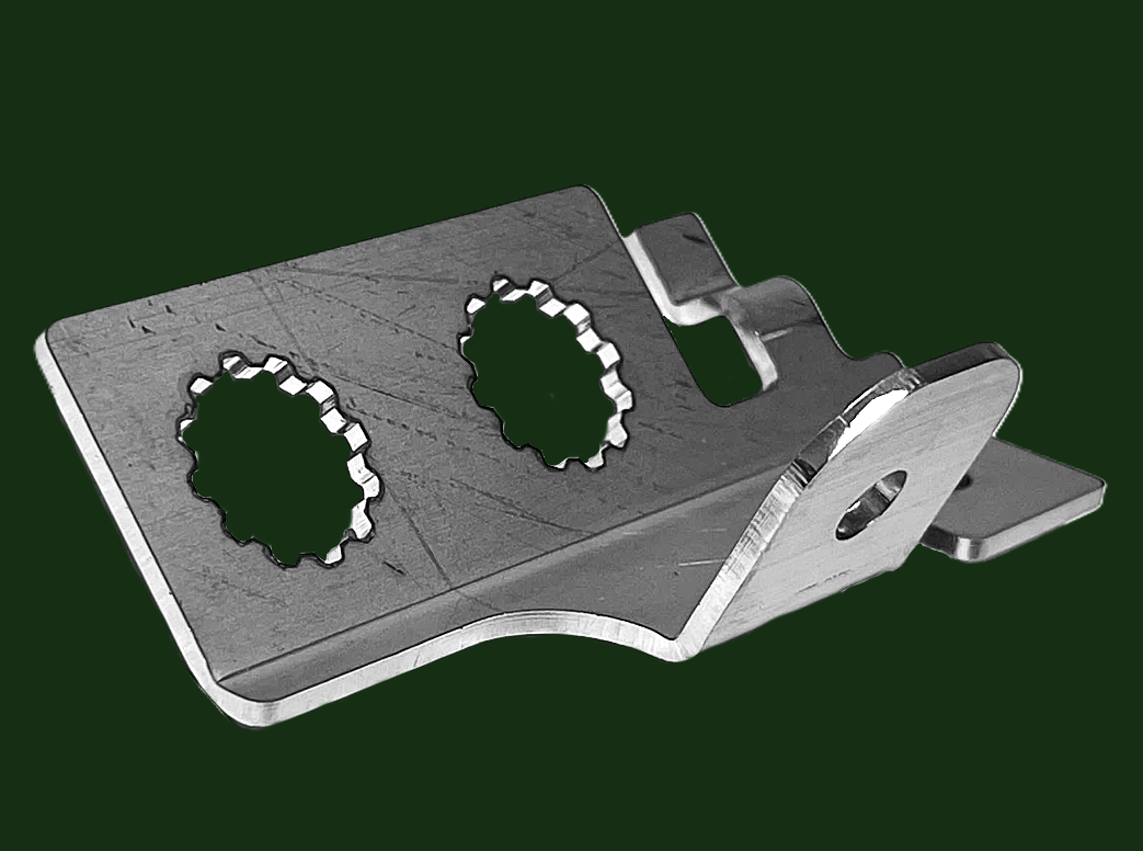 Land Rover Defender SHU100340 Stainless Rear Brake Pipe Bracket