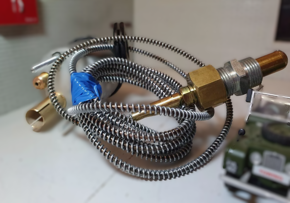 Land Rover Series 1 80" Jaeger Dual Oil Pressure & Water Temperature Gauge 233480