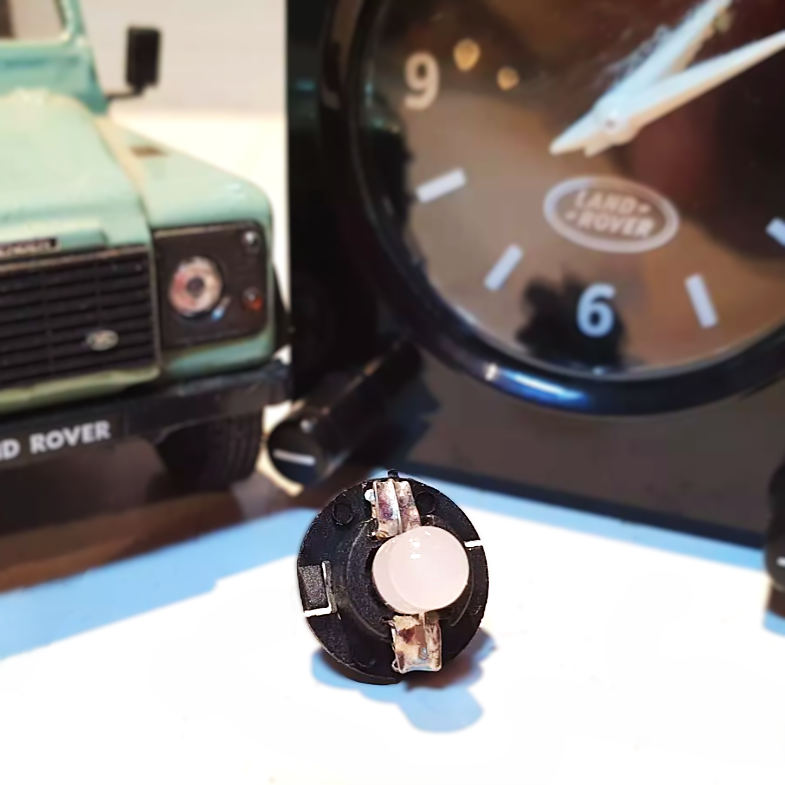 Ampoule LED verte Land Rover Defender pour horloge de tableau de bord intérieure TDCI 2007-2016