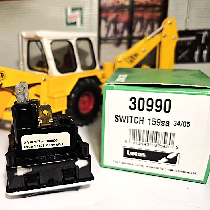 Lucas 30990 2 Position Illuminated Rocker Switch