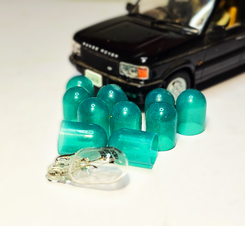 T10 LLB501 Green Bulb Silicone Cap Cover 10mm