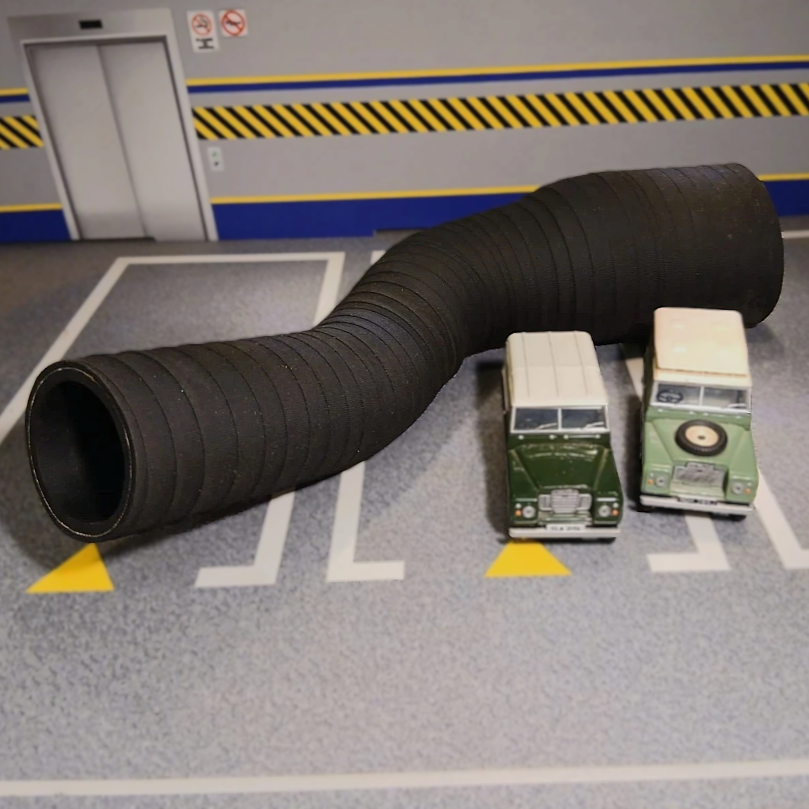 Land Rover Series 2, 2a & 3 SWB Fuel Tank to Neck Filler Pipe Hose 543764