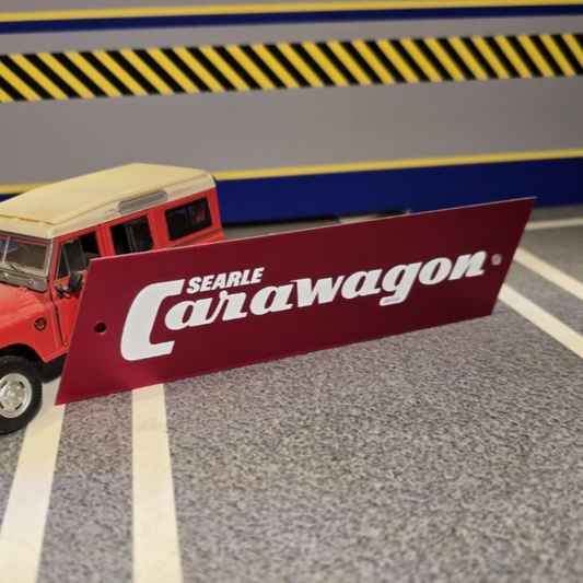 Land Rover Carawagon Wing Badge Plate