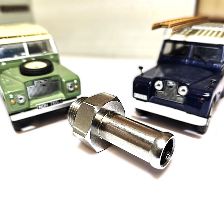 Land Rover Series 2, 2a & 3 522520 Heater Pipe Union 1/2"