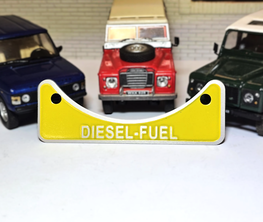 Land Rover Fuel Filler Warning Badge Series 2 2a 3 Defender 502951 (variants available)