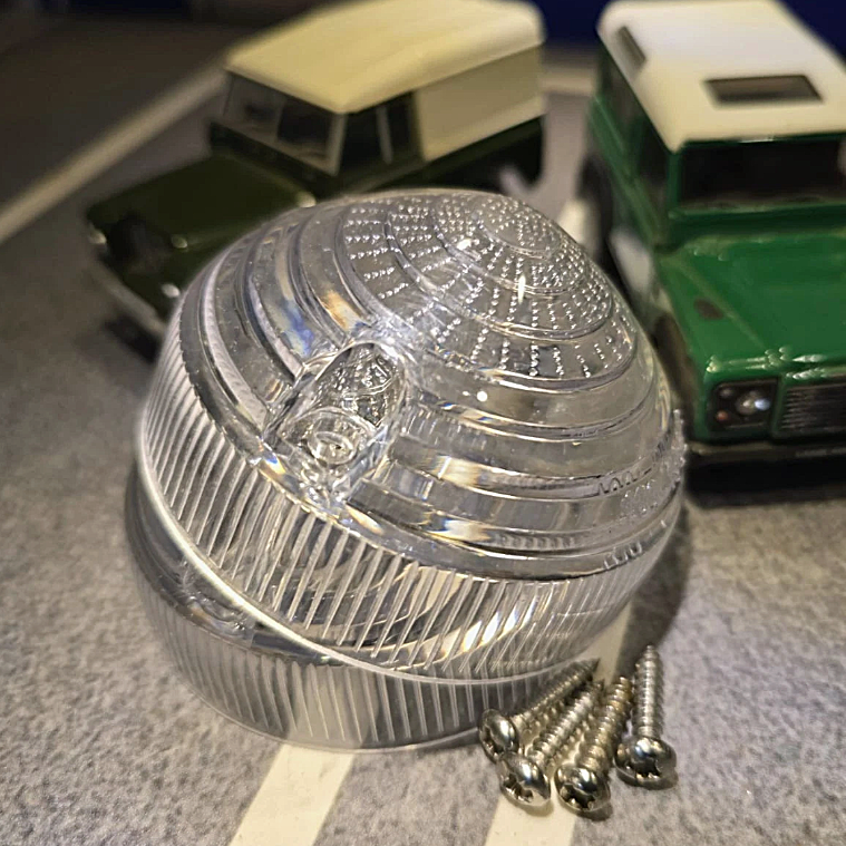 Land Rover Defender Series 3 Sidelight Side Light Lamp Wipac Lens x2
