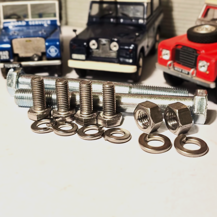 Land Rover Series Steering Relay Chassis Fixing Set – Emberton