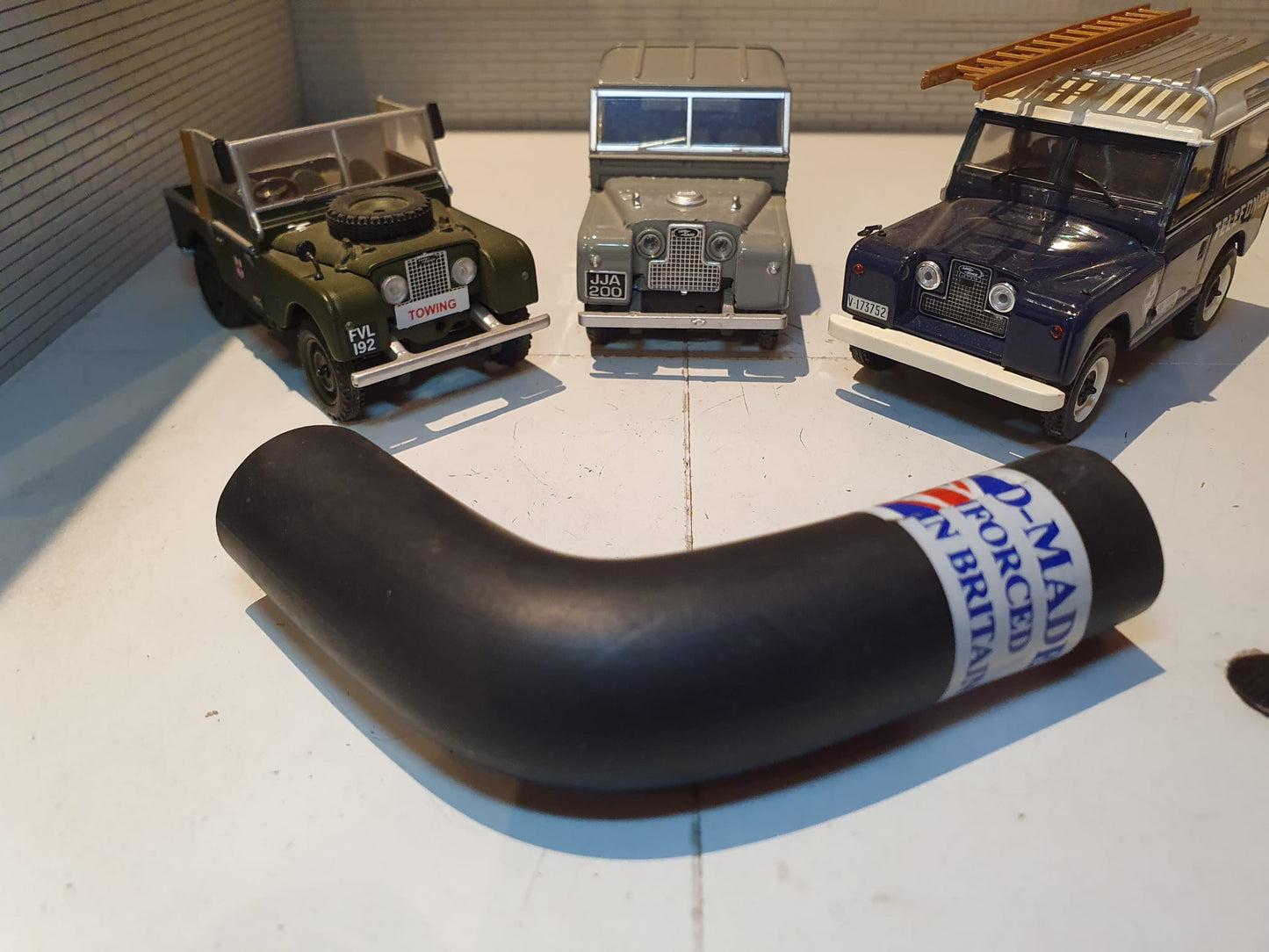 Land Rover Series 1, 2 Heater Hose Rear 1948-1967