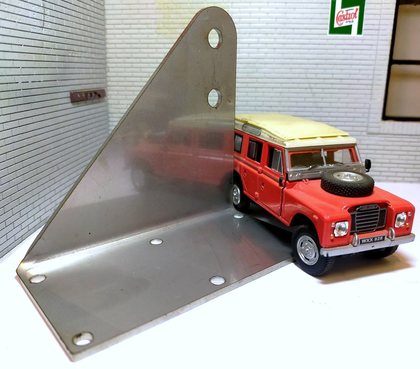 Land Rover Reservoir-Montagehalterungen Serie 2 2a Pedalbox-Kupplungsbremsen-Set 277840