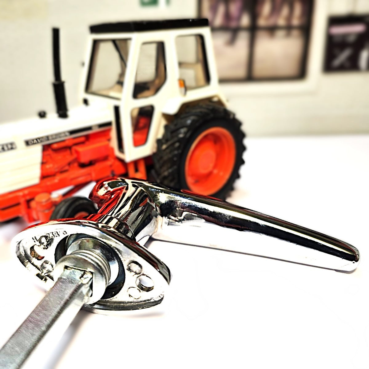 MF Case International Leyland Tractor Lambourn Q Chrome Cab Quality Door Handle