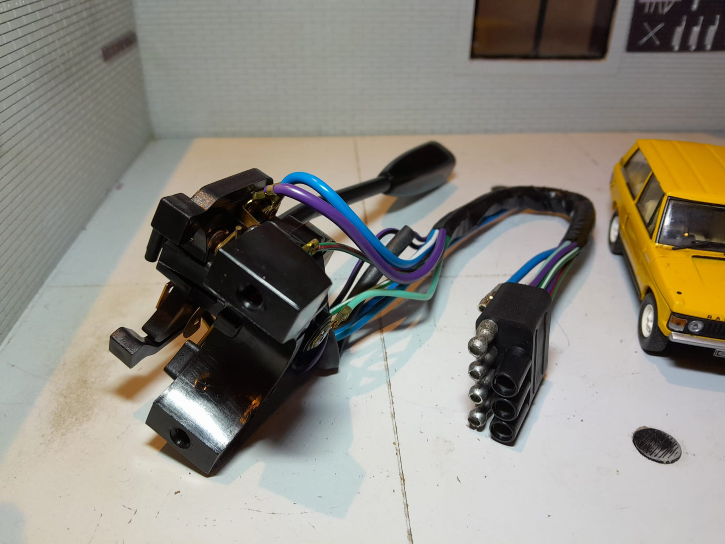 Commutateur d'indicateur de colonne Land Rover Classic V8