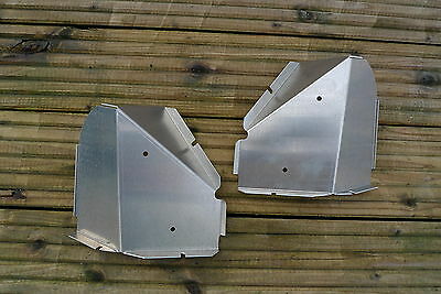 Rear Body Tub Lamp Light Covers Land Rover Series 2 2a 3 330205 / MRC2245 / 330204 / MRC2244