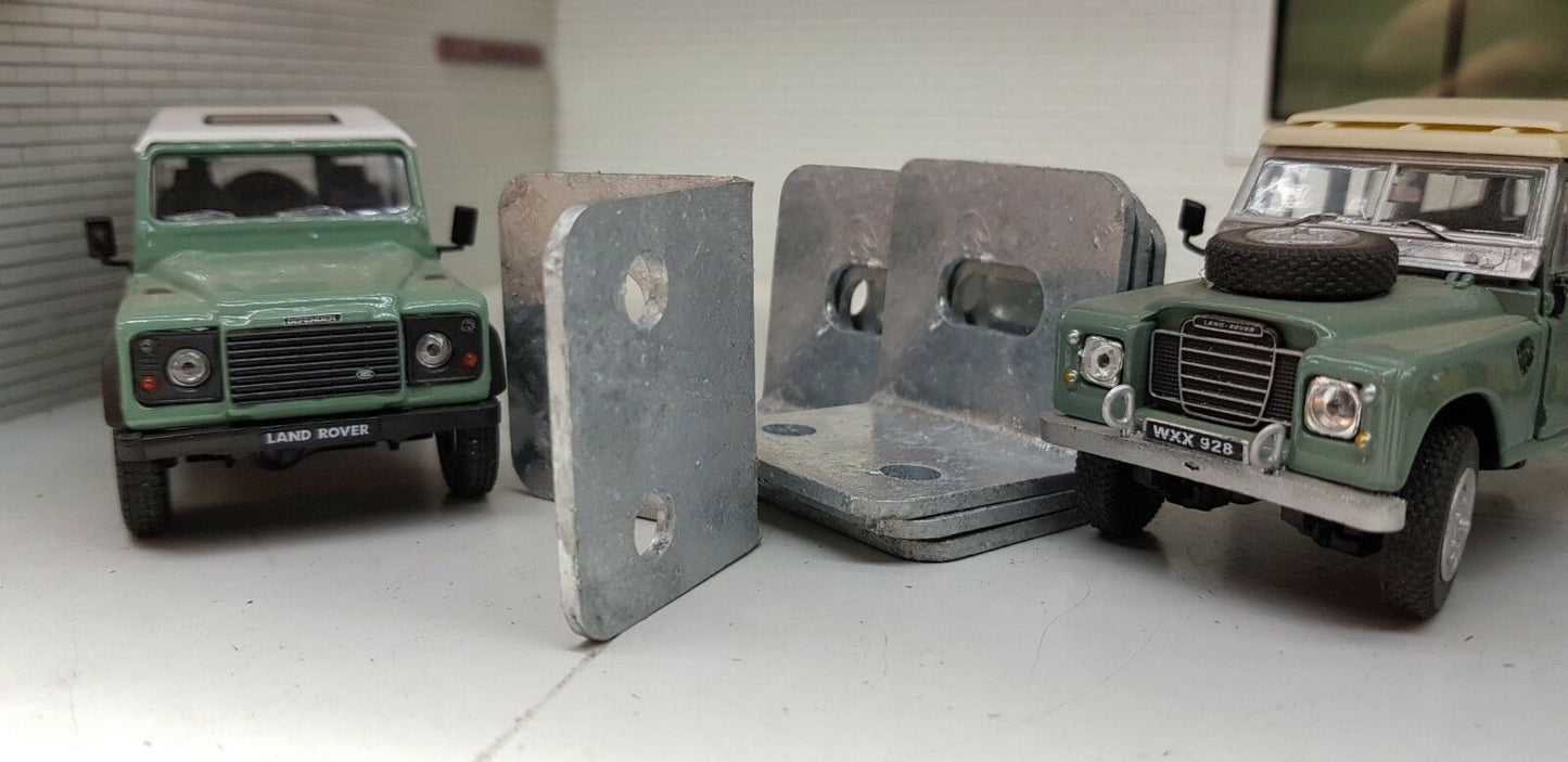 Sill Mounting Brackets Hot Galvanised 337774 Land Rover Series 2a 3 88 109 Defender 90 110