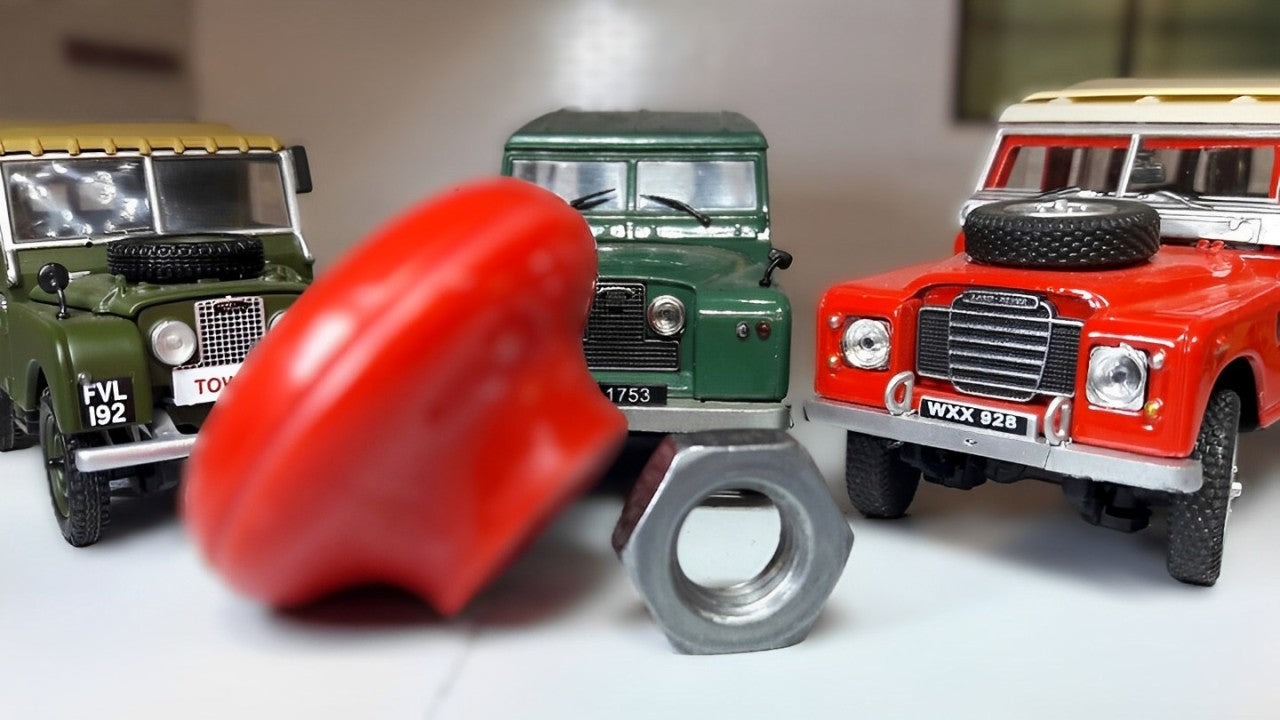 Écrou de blocage uniquement pour pommeau de boîte de vitesses de transfert haut-bas Land Rover série 1 2 2a 3