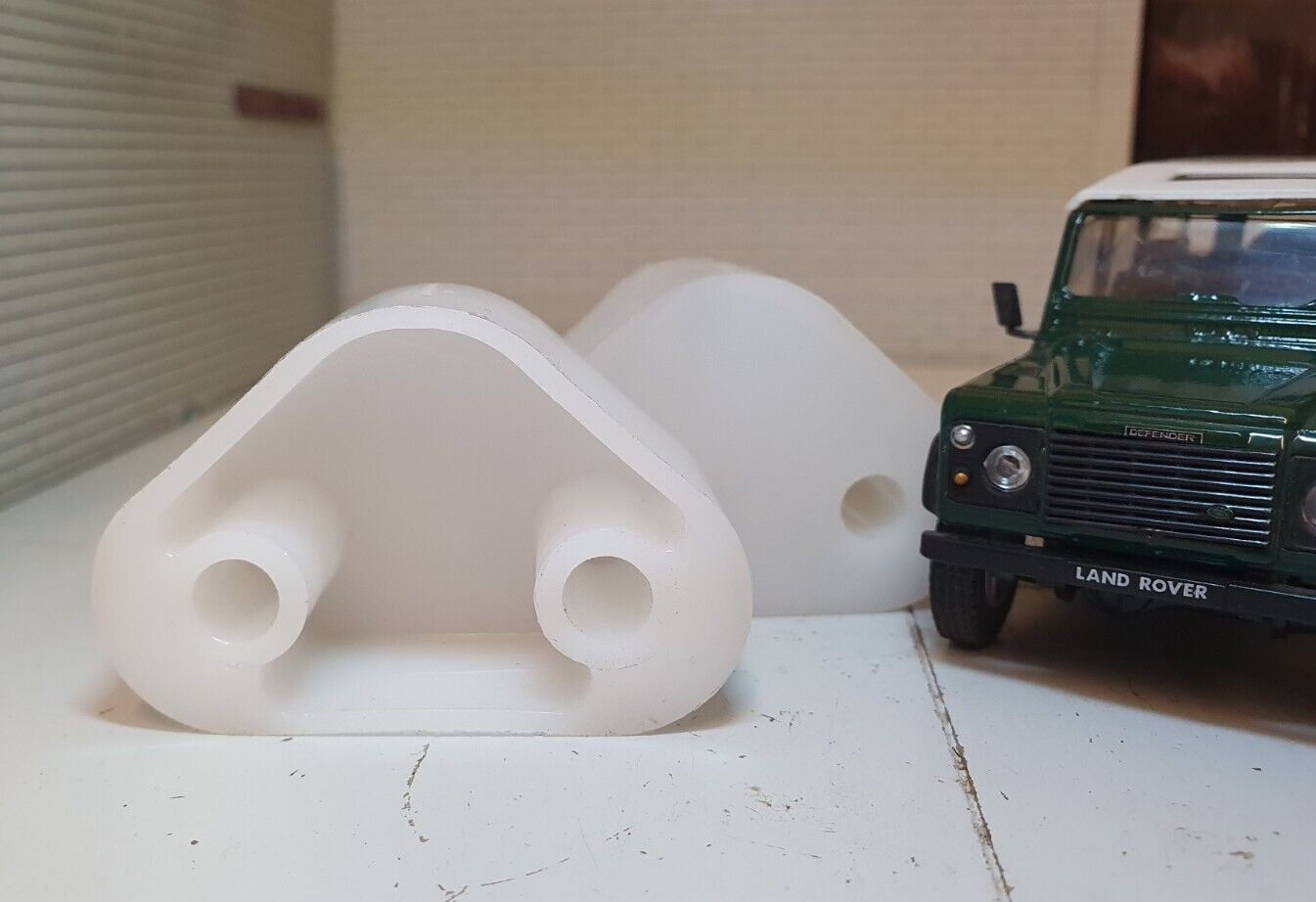 Land Rover Defender Door Striker Spacers MUC7809 LR050856